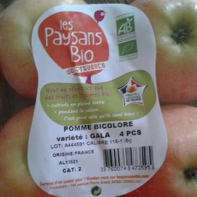 Pomme Gala Bio,