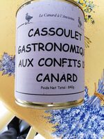 Cassoulet gastronomique aux confits de canard