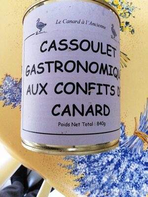 Cassoulet gastronomique aux confits de canard