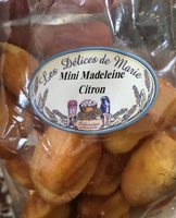 Mini Madeleine Citron