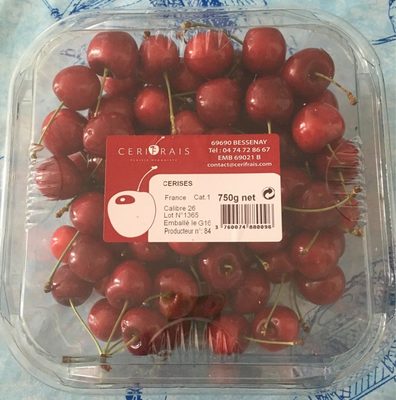 Cerises front packaging