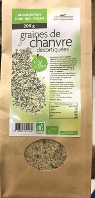 Graines de chanvre décortiquées