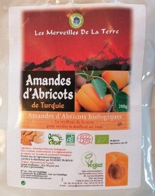 Amandes d'abricots de Turquie