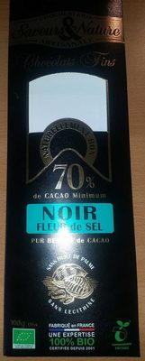 Chocolat Noir fleur de sel