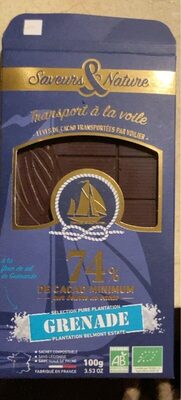 Chocolat noir saveurs et nature