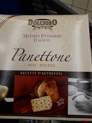 Panettone avec Beurre front packaging