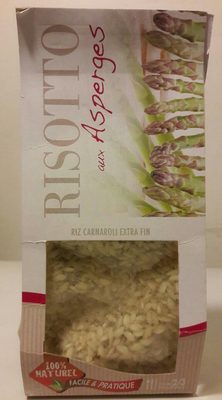Risoto aux asperges front packaging