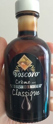 Crème de balsamique front packaging