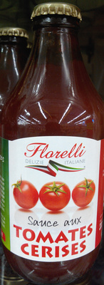 Salsa di pomodori ciliegini (sauce aux tomates cerises)