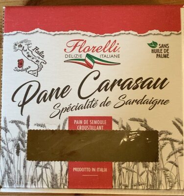Pane Carasau front packaging