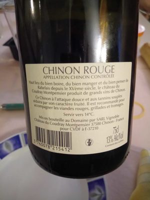 Chinon 2014 front packaging