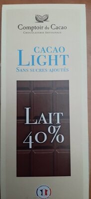 Cacao Light Sans sucres ajoutés