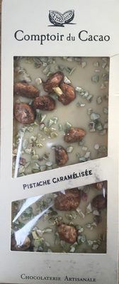 Chocolat pistache caramelisée