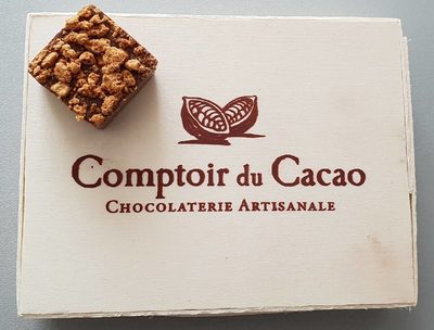 Coffret praliné feuilleté lait spéculoos