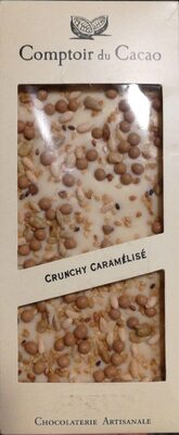 Tablette Blanche Crunchy Caramélisé