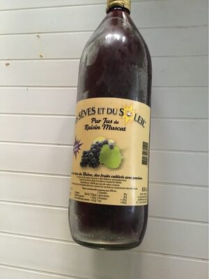 Pur jus de raisin muscat