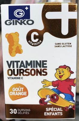 Vitamines Oursons goût Orange