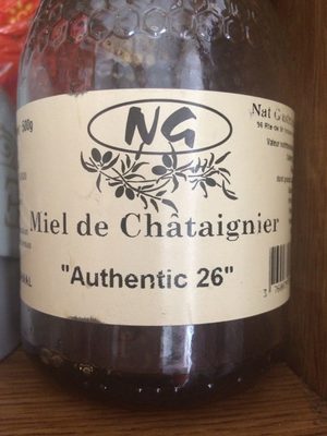 Miel de chataignier authentic 26