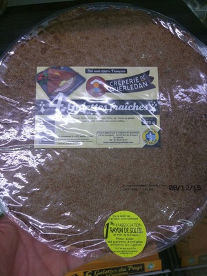 Galettes fraiches front packaging