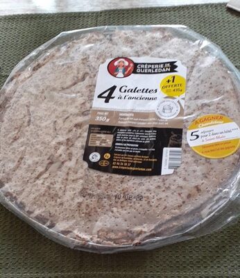 4 galettes à l'ancienne front packaging