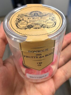 Bonbon aux fruits des bois