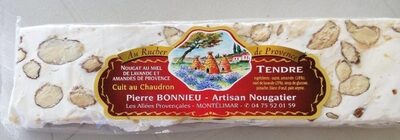 Nougat au miel de lavande et amandes de Provence