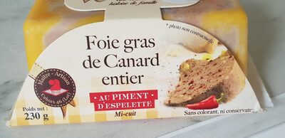 Foie gras de canard entier