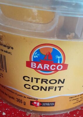 Citron confit