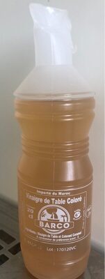 Vinaigre de Table coloré