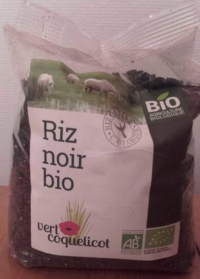 Riz noir bio