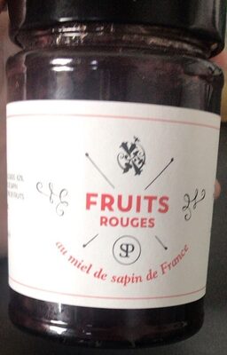 Fruits Rouges au miel de sapin de France