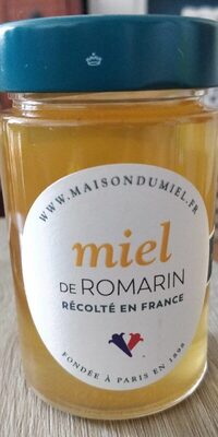 Miel de Romarin récolté en France