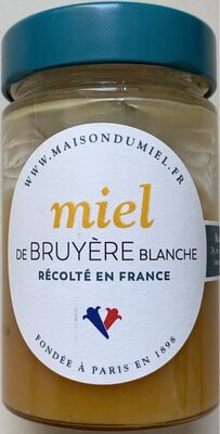 Miel de bruyère blanche récolté en France