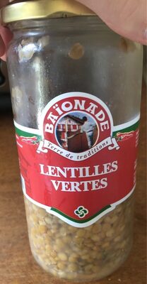 Lentilles vertes BAIONADE TERRE DE TRADITIONS