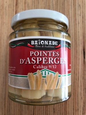 Pointes d asperges front packaging