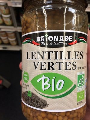 Lentilles vertes