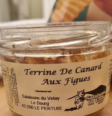 Terrine de canard aux figues