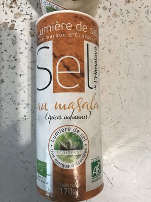 Sel l'Himalaya fin au masala (épices indiennes) BIO - salière