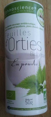 Feuille d'ortie en poudre