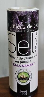 Sel noir de l'Himalaya en poudre "KALA NAMAK"