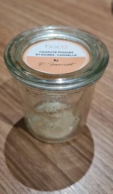 Compote Pomme Poire Cannelle