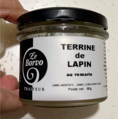 Terrine de lapin au romarin