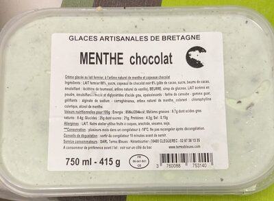 Glace menthe chocolat