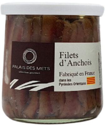 Filets d'anchois front packaging