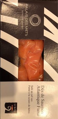 Dés de saumon Atlantique Fumé