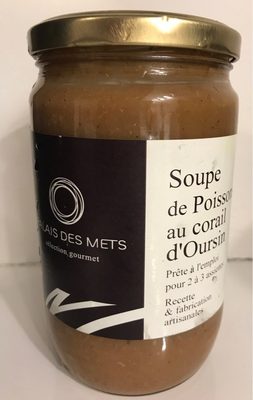 SOUPE DE POISSONS AU CORAIL D'OURSIN