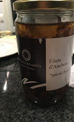 Filets d'anchois front packaging
