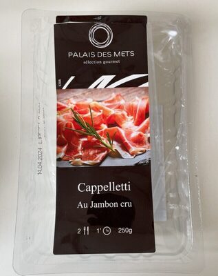 Cappelletti au jambon cru