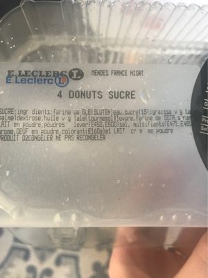 Donuts  nature sucre