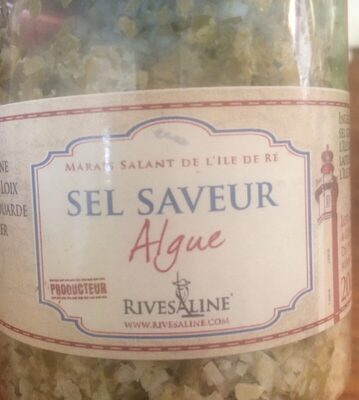 Sel, algue front packaging